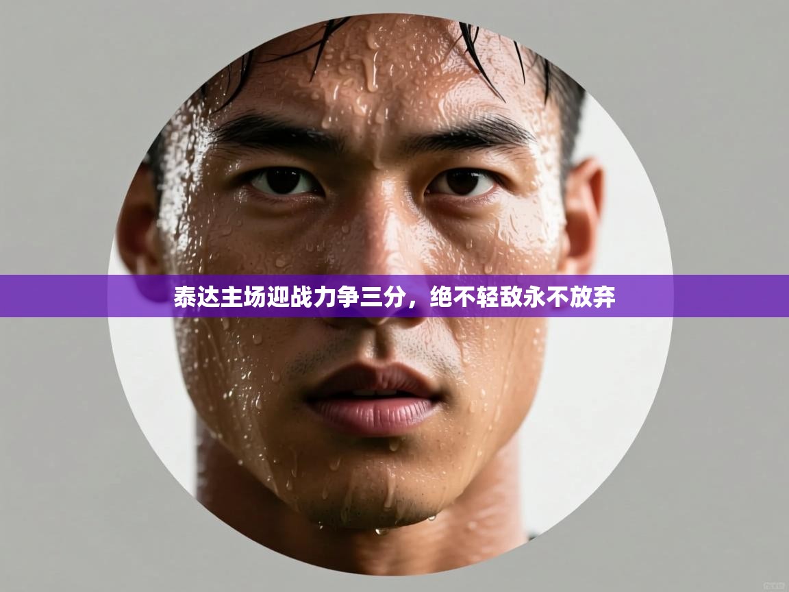 泰达主场迎战力争三分,绝不轻敌永不放弃 第2张